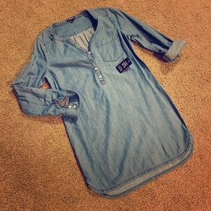 Express denim dress